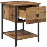  Noćni ormarić s ladicama 2 pcs Staro drvo 34 x 35,5 x 45 cm | shoptok.hr