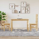  Blagovaonski stol PANAMA 112 x 60 x 75 cm od masivne borovine | shoptok.hr