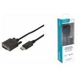 Digitus adapterski kabel DisplayPort vtič\, DVI-D 24+1-polni vtič 2.00 m črna AK-990900-020-S DisplayPort kabel, (20419007) Cene