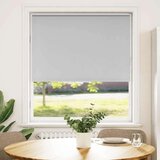 vidaXL Rolo zavjesa Blackout svijetlo siva 100x130 cm Širina tkanine | shoptok.hr