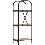 vidaXL Polica hrast artisan 40 x 30 x 109 cm Konstruirano drvo | shoptok.hr
