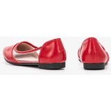Gemre Red translucent ballet flats Juva | ePonuda.com