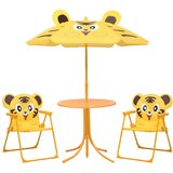  3-dijelni dječji vrtni bistro set sa suncobranom žuti | shoptok.hr