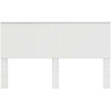  Uzglavlje s uzglavljem Sjajno bijelo 160 cm Konstruirano drvo | shoptok.hr