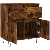  Komoda boja dimljenog hrasta 60 x 35 x 70 cm konstruirano drvo | shoptok.hr