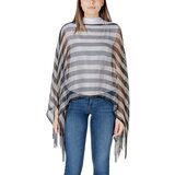 Liu Jo Šali & Rute PONCHO BICOLOR LUREX 2A5002T0300 Črna Cene