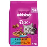Whiskas 1+ Duo Surf & Turf tunjevina i piletina - 7 kg Cijene