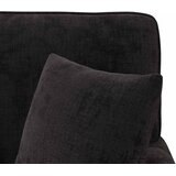  Ležaljka s suknjom s jastukom Crna 157 x 91 x 91 cm ARES | Eponuda.com