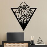 Wallity zidna dekoracija mont blanc, 55 x 50 cm, crna | ePonuda.com