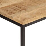  Konzolni stol 90x30x75 cm grubo masivno drvo manga i željezo | shoptok.hr