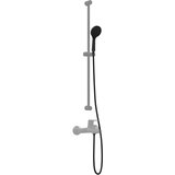  Set glave tuša Crna 150 cm Nehrđajući čelik | shoptok.hr