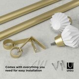  Curtains - accessories PLEAT color golden umbra | shoptok.hr