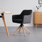 Bessagi Home naslanjač lucita, črna, žamet | Shoptok.si