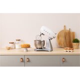 Smeg SMF04WHEU Kuhinjski robot bijeli u retro stilu 50-ih, 4,8 litara posuda za miješanje i pribor | shoptok.hr