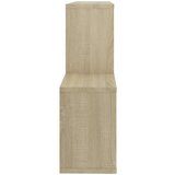 vidaXL Stenska polica sonoma hrast 100x18x53 cm iverna plošča | Shoptok.si