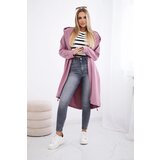Kesi Cardigan with oversize print dark pink | shoptok.hr