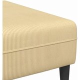  Tkaninska sofa s jastukom Siva zelena Baršunasta tkanina | shoptok.hr