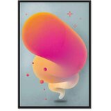  Slika - Pink Streak (1 Part) Vertical 60x90 | shoptok.hr