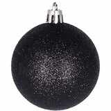  Kuglice za Božićno Drvce 6 cm 20 kom. Crne | shoptok.hr