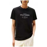Tommy Hilfiger Majice s kratkimi rokavi HILFIGER STACK GRAPHIC T Črna Cene