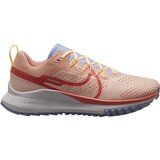 Nike w react pegasus trail 4, ženske patike za trail trčanje, narandžasta DJ6159