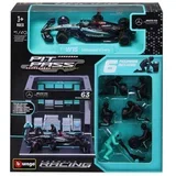 F1 trkaći automobil 1/43 - mb amg W15 e performance boks stanica