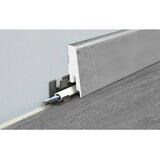 LOGOCLIC Zaključna letev Element Pro K58 C (240 cm x 18 mm x 58 mm, Srebrne barve) | Shoptok.si