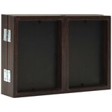 vidaXL Trodijelni okvir za fotografije smeđi 28x18 cm + 2 x (13x18 cm) | shoptok.hr