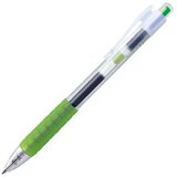 Faber-Castell Faber-Castell: Fast gel kemični svinčnik 0,7mm svetlo zelene barve | Shoptok.si