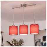Brilagi LED luster na sajli NUBILA 3xE27/60W/230V crvena | Eponuda.com