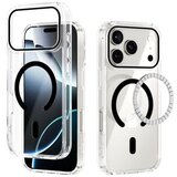 Chameleon Gumiran magnetni ovitek (TPU Magnetic) za Apple iPhone 17 Pro Max, črn | Shoptok.si