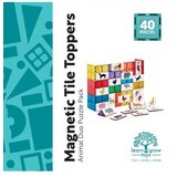 Learn & Grow Toys Dodatak za magnetne pločice - Životinje 40 kom | shoptok.hr