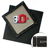 3D+ Crno slikarsko platno na ramu PROFI Cene