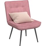  Stolica za opuštanje ružičasta 64x74x84 cm baršun | shoptok.hr