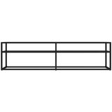 TV ormarić crni 160 x 40 x 40 5 cm od kaljenog stakla | shoptok.hr