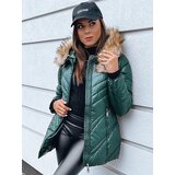 DStreet Kurtka zimowa damska pikowana SOLARIS zielona | Shoptok.si