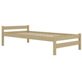 Molarem Home Drveni dječji krevet Aleks - svijetlo drvo - 180x80 cm | shoptok.hr