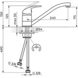 Rosan King baterija za sudoperu-2 cevi | ePonuda.com