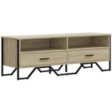 Maison Chic TV omarica - TV stojalo - Televizijska omarica sonoma hrast 122x34x41 cm inženirski les, (21700567) Cene