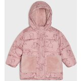 Sinsay Prošivena jakna s kapuljačom i umjetnim krznom | shoptok.hr