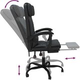  Uredski naslonjač od umjetne kože crni | shoptok.hr