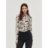 House - Bluza uspravna ovratnika - Bež cijene