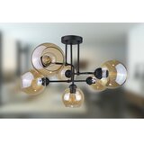  Plafonski luster MONDE BLACK 6xE27/60W/230V | Eponuda.com