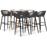  7-dijelni barski set bijelo-sivi | shoptok.hr