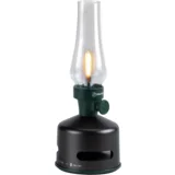 LED lanterna z zvočnikom, Green-Black - 1 kos
