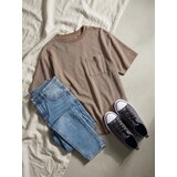 Sinsay Strukturirana loose majica s pamukom | shoptok.hr