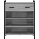  Ormar za cipele 76 x 36 5 x 93 cm Konstruirano drvo Siva Sonoma - Siva Sonoma 76 x 36 5 x 93 cm 1 ladica i 3 police | shoptok.hr