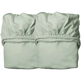 Leander® dječja navlaka za krevet baby 60x120 sage green (2 komada)