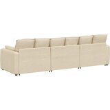  Modularna sofa s jastucima krem boje | shoptok.hr