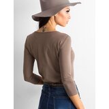 BASIC Feel Good Blouse-RV-BZ-4690.11-brown | ePonuda.com